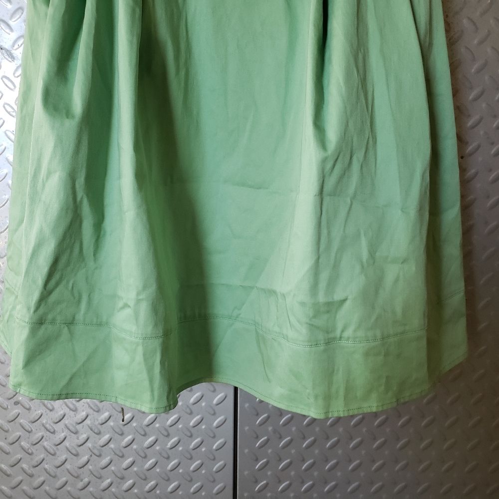BNWT CALVIN KLEIN pistachio empire waist with POCKETS (4) - Picture 9 of 12